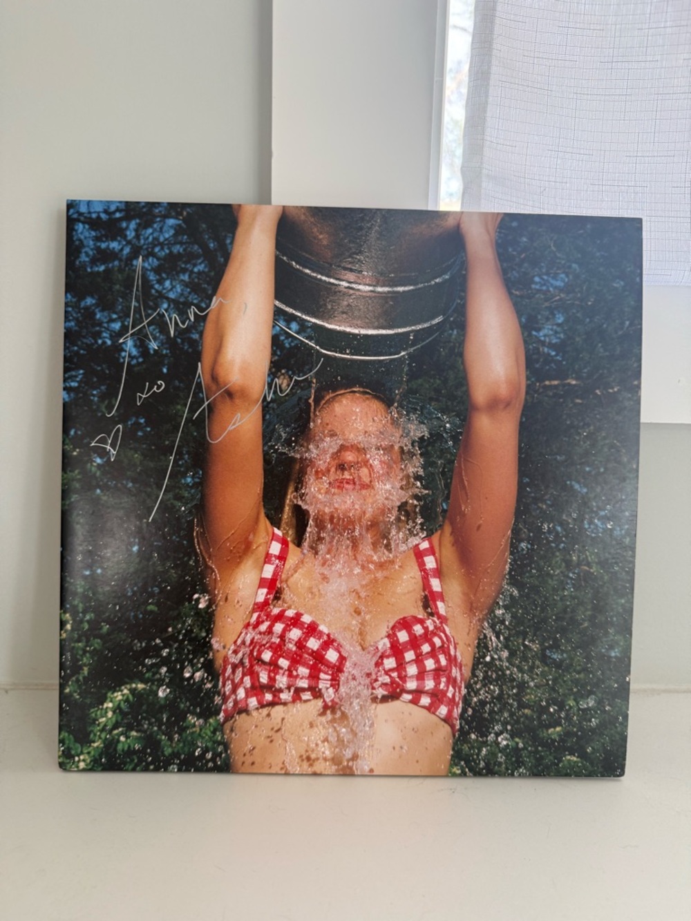Ashe Vinyl Record - Signed Album Cover
